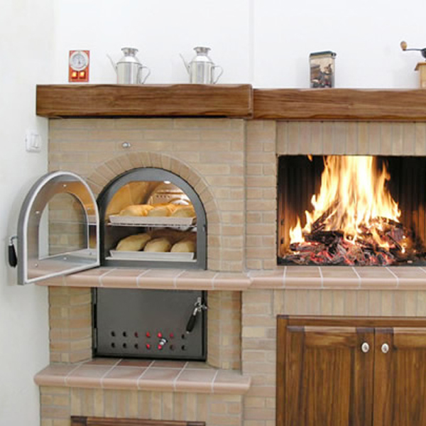 Rivestimento Forno Camino Modello F/01 destro o sinistro