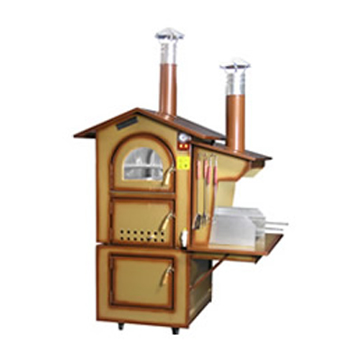 Forno a legna da esterno normali o ventilati con base, barbecue, griglia carbone